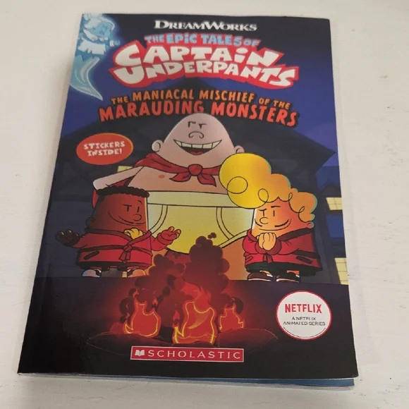 Dav Pilkey Captain Underpants Book Lot Bundle (Set of 4) - Picture 11 of 13